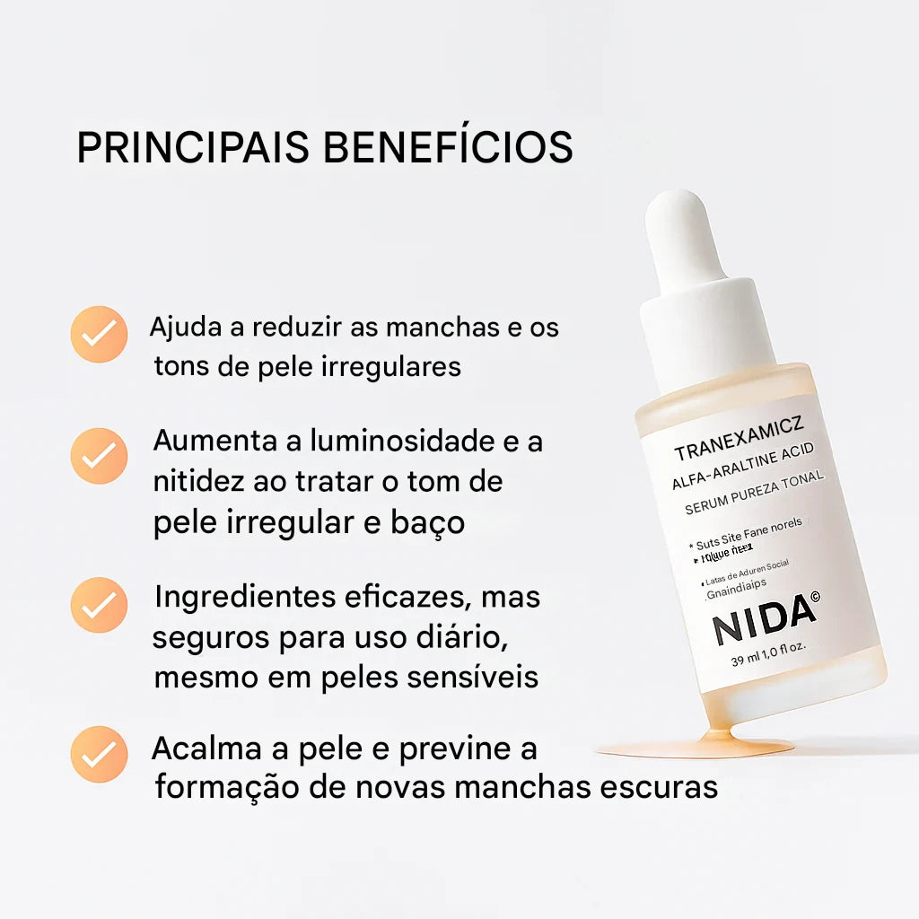NIDA® Serum - Equilibrando e refinando a pele