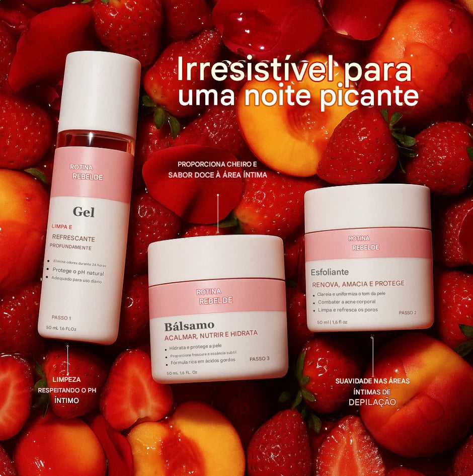 Rebel Routine - Cuidados sensuais para a sua zona mais íntima