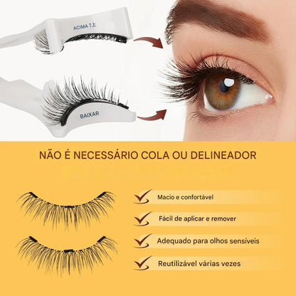 Kit Pestanas Magnéticas - Volume e Olhar Intenso