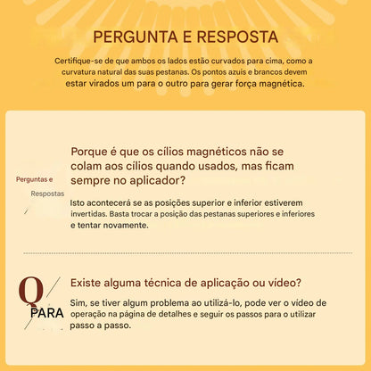 Kit Pestanas Magnéticas - Volume e Olhar Intenso